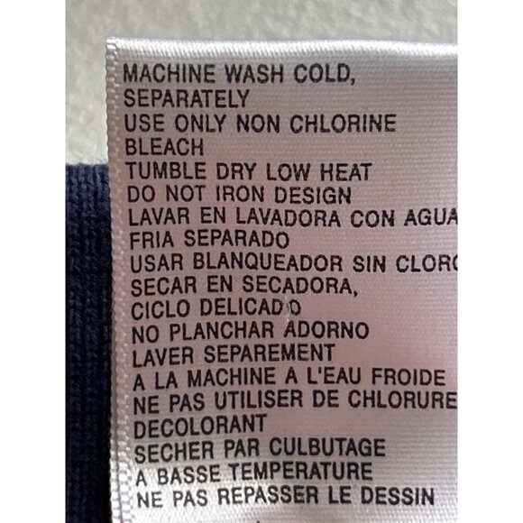 Vtg NFL Super Bowl XXXVII Polo Shirt XL PlayDry Moisture-Wicking Navy & Yellow - Picture 5 of 9